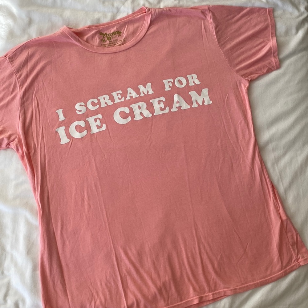 Show Me Your Mumu Liam Tee | I Scream For Ice Cream | Medium | Oversized